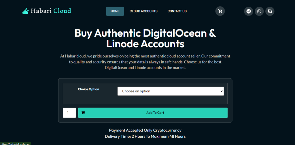 verified digital ocean account buy