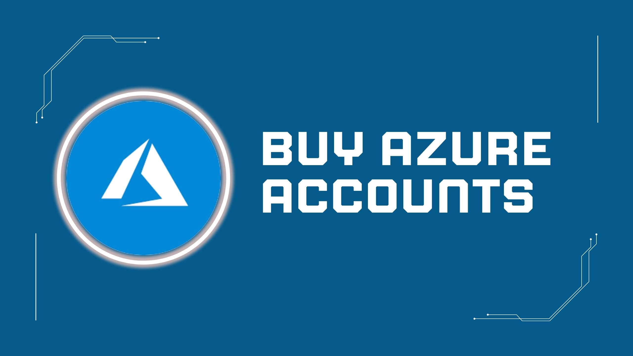 Buy Azure Accounts